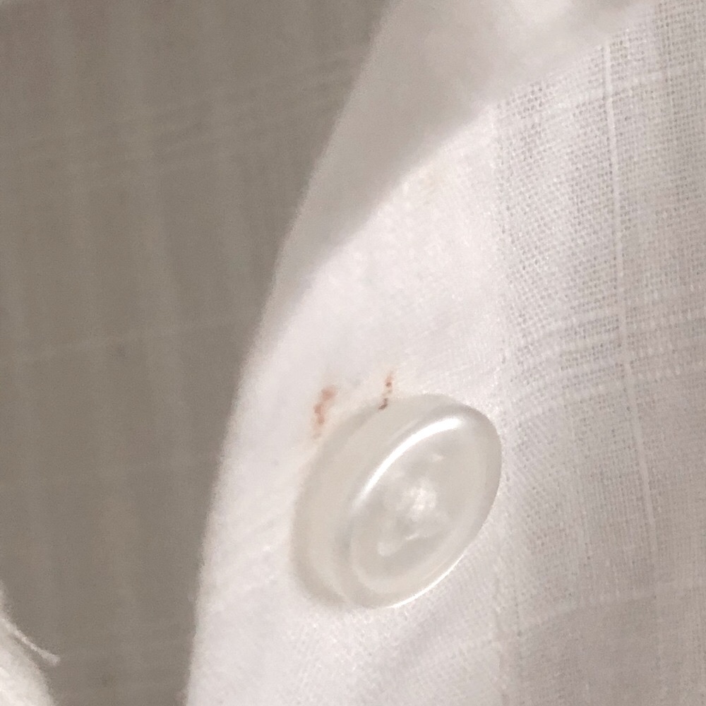 KAREN-SCOTT Petites 3/4 White Oxford Shirt - Picture 9 of 16
